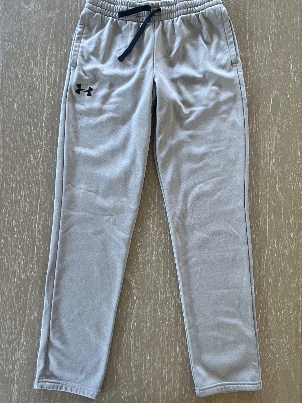 Under Armour Boys Light Gray Cold Gear Size Large